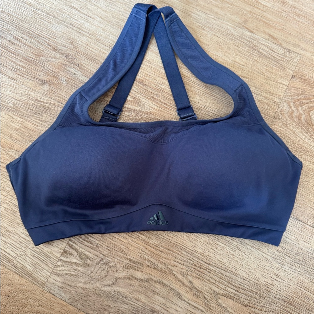 Adidas Blue aeroready Sports Bra Medium Support